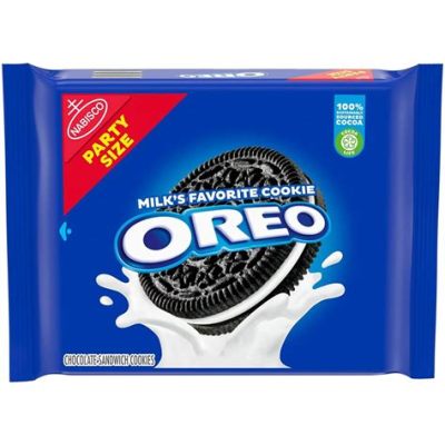 how many oreos are in a package? let's discuss the possibility of time travel through the aisles of a grocery store.