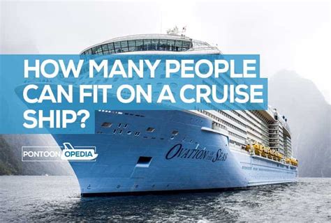 how many people can fit on a cruise ship? and is it possible to count them all?